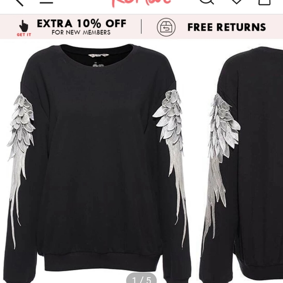 Ji Cheng Winged Sweatshirt - Picture 8 of 10
